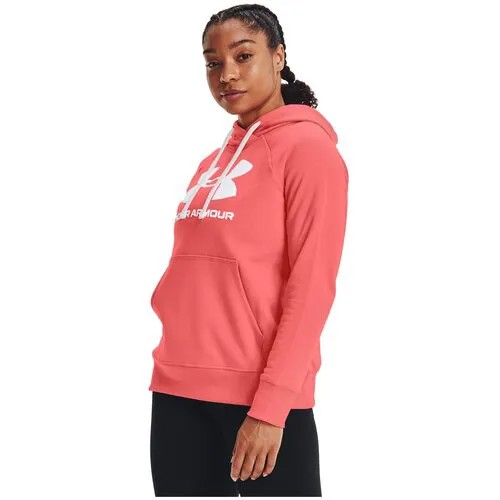 Толстовка Under Armour Rival Fleece Logo Hoodie Розовый XS 1356318-852
