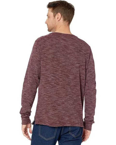 Свитер U.S. POLO ASSN. Long Sleeve Space Dye Crew, цвет Autumn Wine