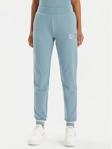 Спортивные брюки стандартного кроя Ea7 Emporio Armani, синий