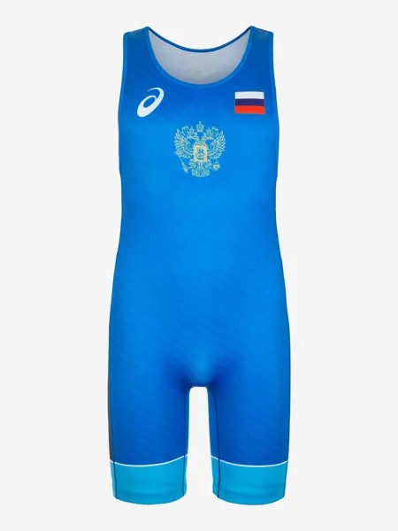 Трико для борьбы ASICS WRESTLING SUIT, Синий