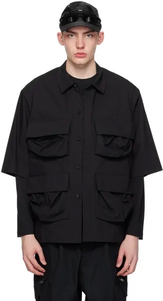 Черная рубашка с карманом Y-3