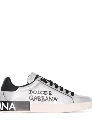 Dolce & Gabbana кеды Portofino с логотипом