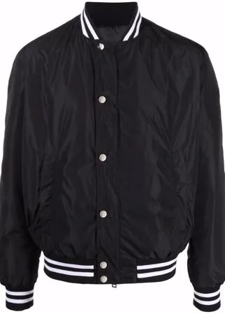 Balmain куртка-бомбер с логотипом