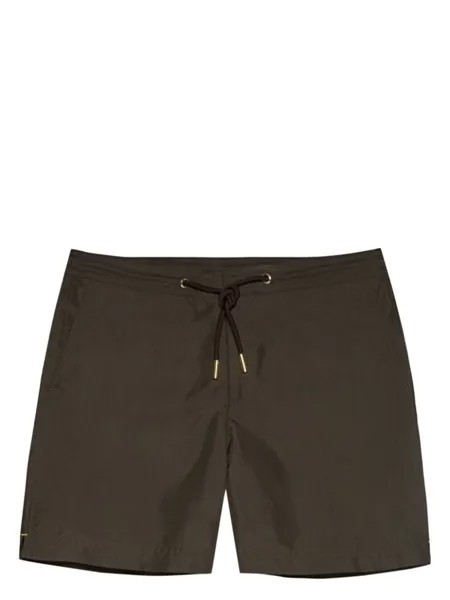 Orlebar Brown плавки-шорты Bulldog, зеленый
