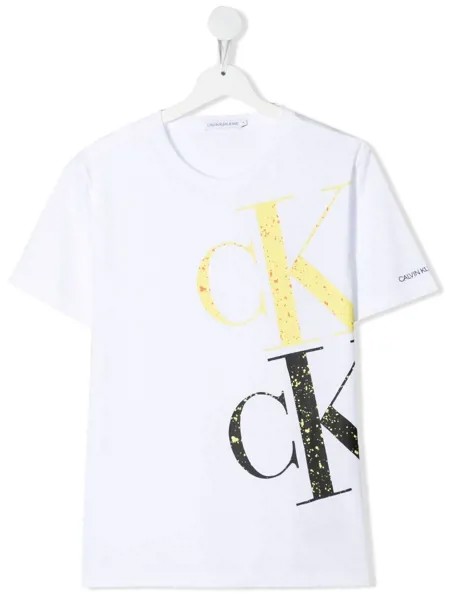 Calvin Klein Kids футболка с логотипом