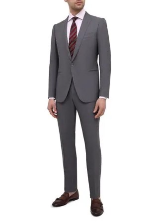 Костюм из шерсти и шелка Ermenegildo Zegna
