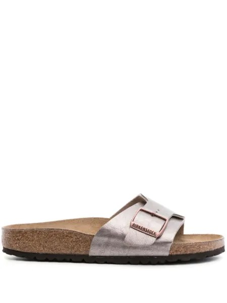 Birkenstock сандалии Catalina с эффектом металлик, золотистый