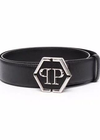Philipp Plein ремень с пряжкой-логотипом