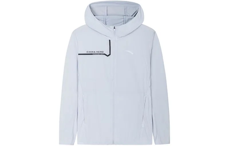 Тренчкот Variety Training Collection Men Morning Gray Blue Anta, серо-голубой