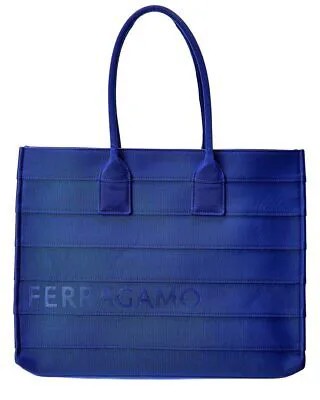 Женская сумка-тоут Ferragamo Signature, синяя