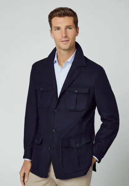 Куртка межсезонная Soft 4 Pkt Hackett London, цвет navy