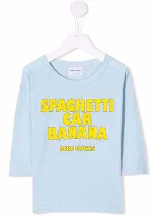 Bobo Choses футболка с принтом Spaghetti Car Banana