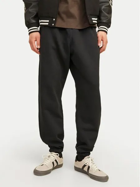 Спортивные брюки свободного кроя Jack&Jones, черный