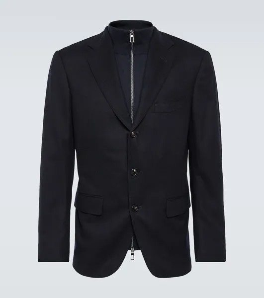 Кашемировая куртка Loro Piana, цвет blue navy