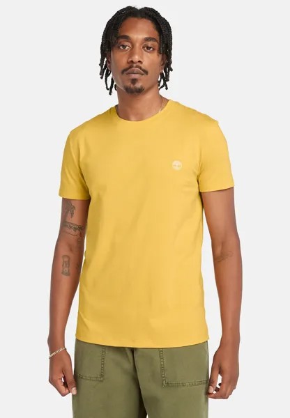 Футболка базовая SHORT SLEEVE Timberland, цвет mimosa