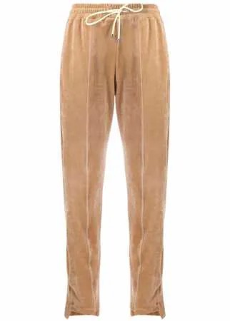 PINKO велюровые спортивные брюки с кулиской