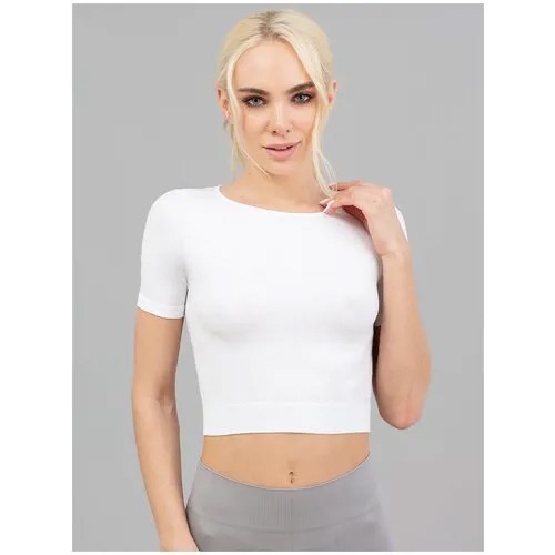 Топ Giulia CROP T-SHIRT размер S/M, bianco (Белый)