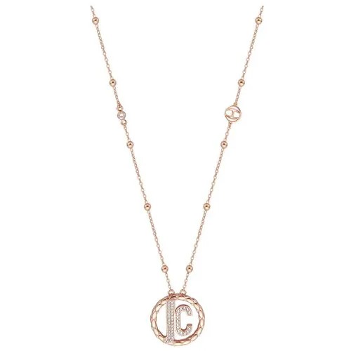 Колье Just Cavalli, кристалл, длина 55 см, золотой
