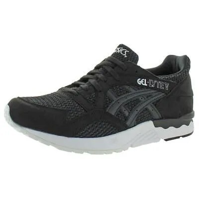 Мужские кроссовки ASICS Tiger Gel-Lyte V Black Comfort 5.5 Medium (D) BHFO 6003