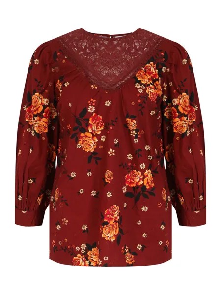 Блуза Dorothy Perkins, цвет Red/Bordeaux