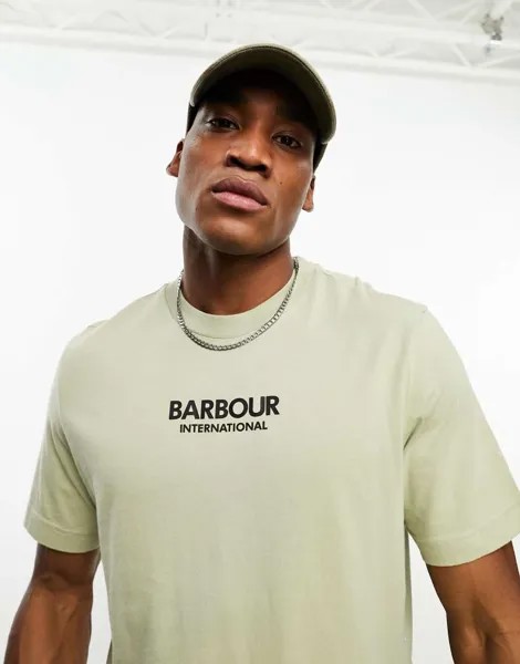 Футболка Barbour International Formula с камнем