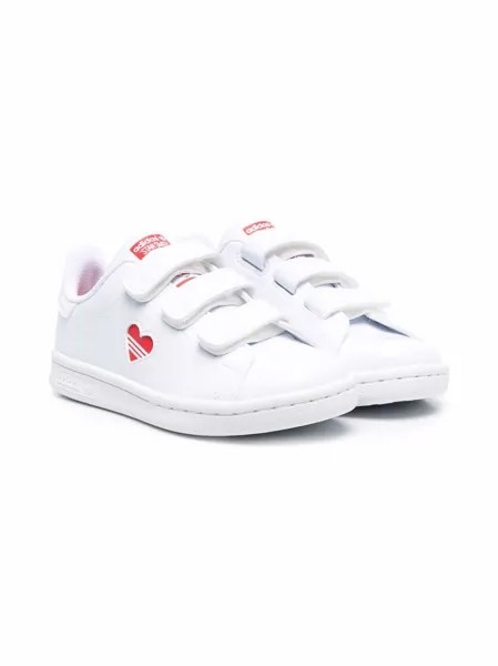 Adidas Kids декорированные кроссовки Stan Smith