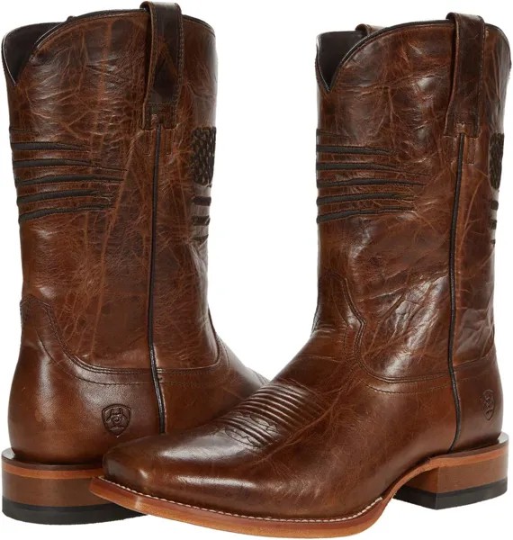 Ковбойские сапоги Circuit Patriot Ariat, цвет Bar Top Brown