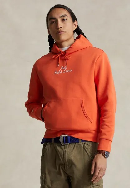 Толстовка с капюшоном Hood Long Sleeve Polo Ralph Lauren, цвет orange flame