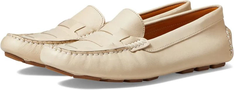 Лоферы Bayview Woven Rockport, цвет Vanilla Leather