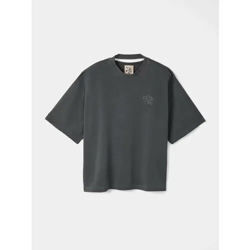 Футболка CamperLab Cotton T-Shirt, размер L, gray