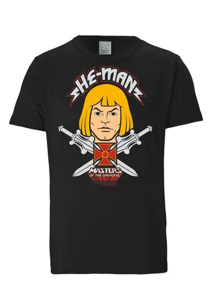 Футболка Logoshirt He Man Face, черный