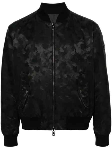 Moncler дутый бомбер Demonte, черный