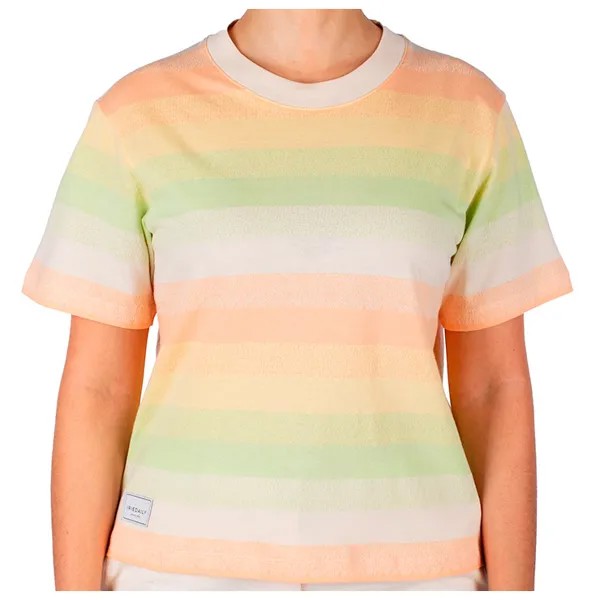 Футболка Iriedaily Women's Pixi Stripe Tee, цвет Cream Peach