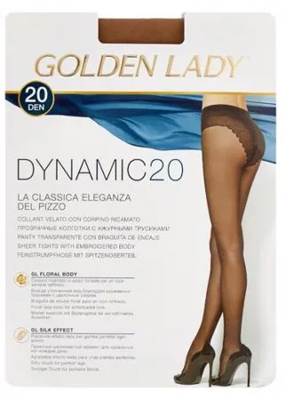 Колготки Golden Lady Dynamic 20 den, размер 2-S, melon (бежевый)