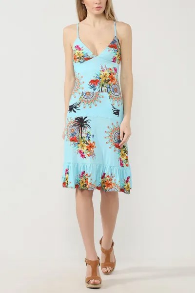 Сарафан женский Desigual 20SWVK94 голубой XS