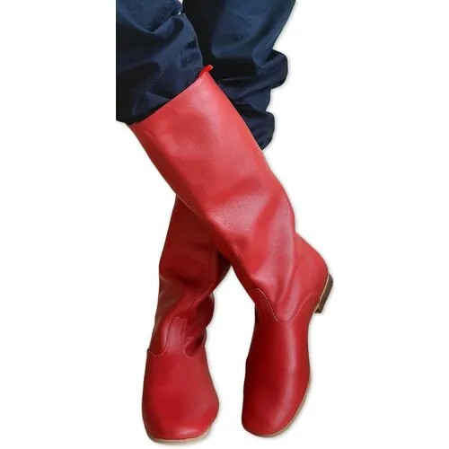 Туфли VARIANT, для танцев, натуральная кожа, размер 42, красный