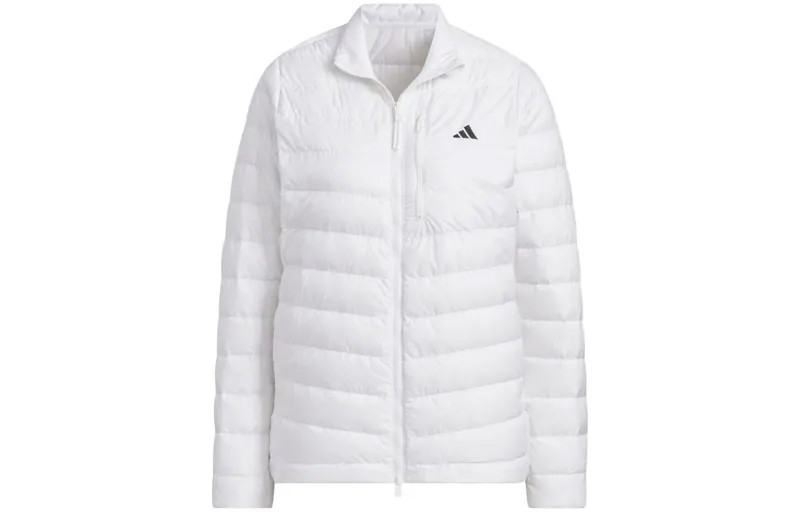 Пуховик женский белый Adidas