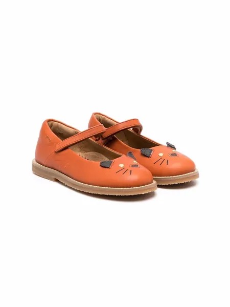 Camper Kids балетки TWS с аппликацией