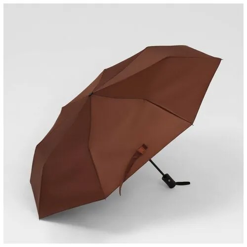 Мини-зонт коричневый