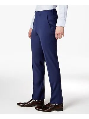 Мужской темно-синий эластичный костюм BAR III с отдельными брюками 33\30
