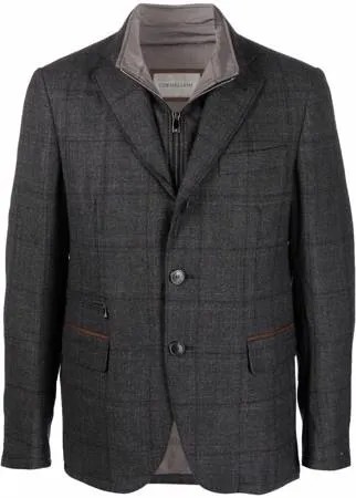 Corneliani пиджак в клетку