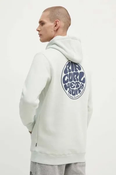 Толстовка с капюшоном Rip Curl, бирюзовый