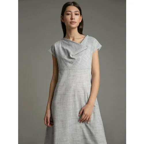 Платье Emka Fashion, размер 46, серый