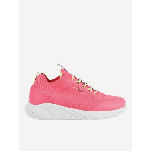 Кроссовки GEOX Geox J25FWB, размер 35, Fluo Fuchsia