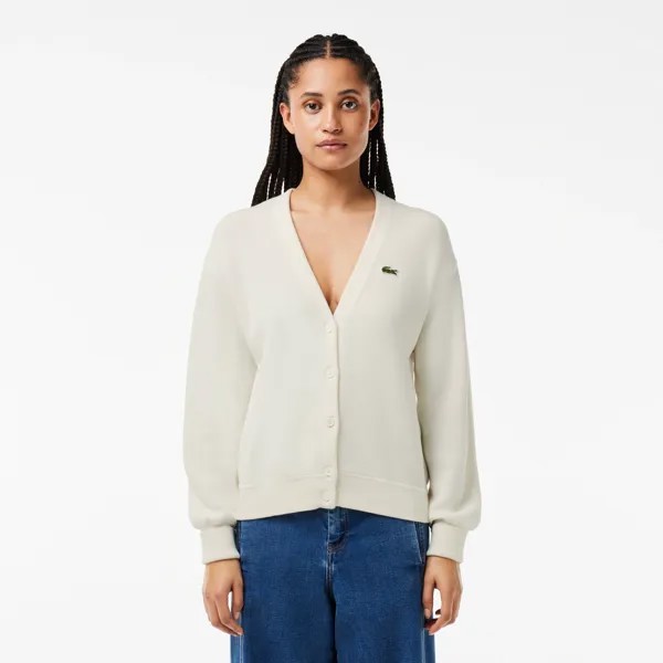 Женский кардиган Lacoste из органического хлопка