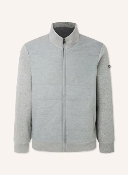 Чехол на кардиган marl wvn quilt fz Hackett London, серый