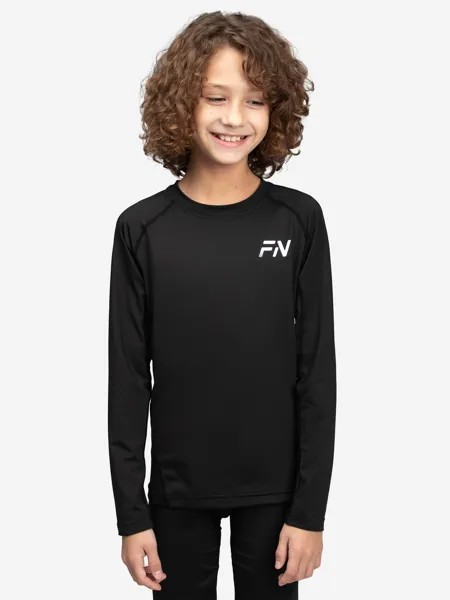 Термобелье верх для мальчиков FN Warm Kid, Черный