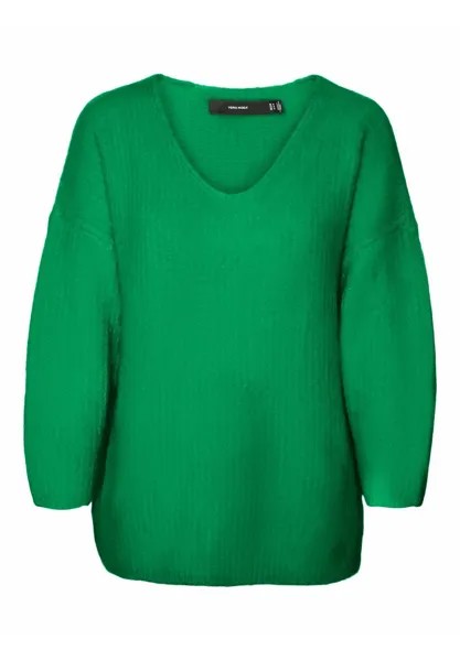 Свитшот Vero Moda Curve VMCJULIE, цвет bright green