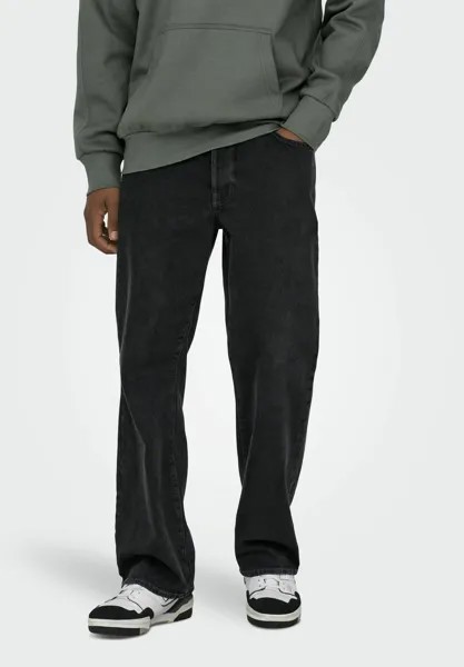 Джинсы Only & Sons, цвет washed black