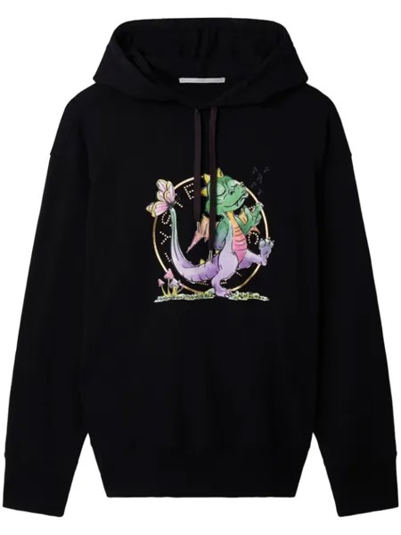 Stella McCartney худи с принтом Year of the Dragon, черный